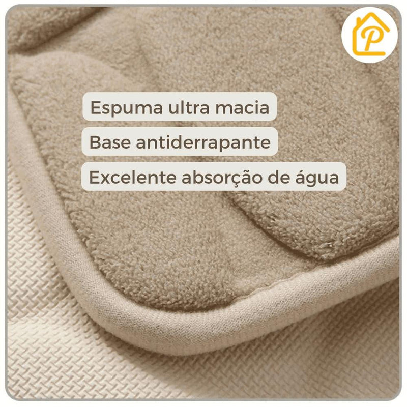 Tapete para Banheiro Antiderrapante Primar™ [PAGUE 1 LEVE 2]